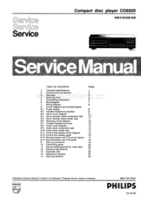 Philips-CD-850-MkII-Service-Manual电路原理图.pdf