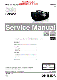 Philips-AZ-3846-Service-Manual电路原理图.pdf