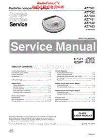 Philips-AZ-7482-Service-Manual电路原理图.pdf