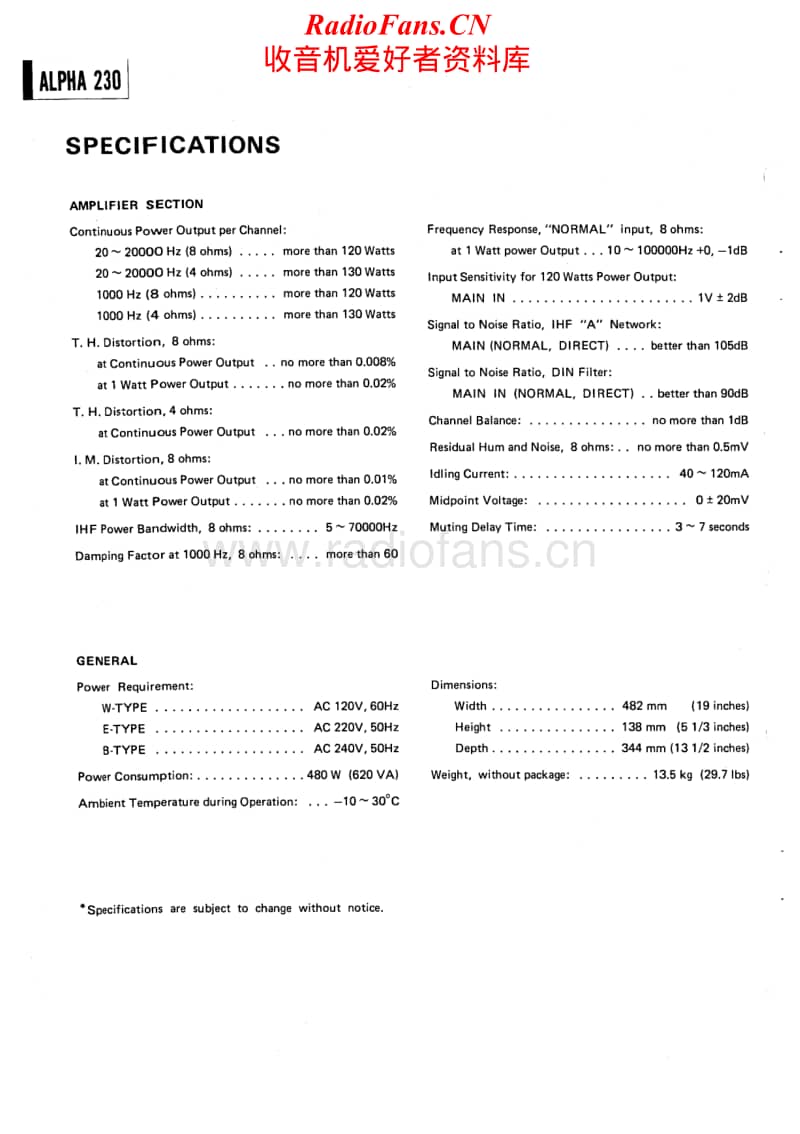 Nikko-Alpha-230-230S-Service-Manual(1)电路原理图.pdf_第2页