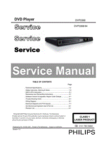 Philips-DVP-3368-Service-Manual电路原理图.pdf
