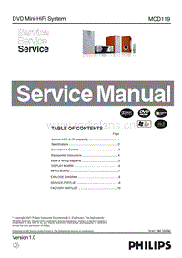 Philips-MCD-119-Service-Manual电路原理图.pdf
