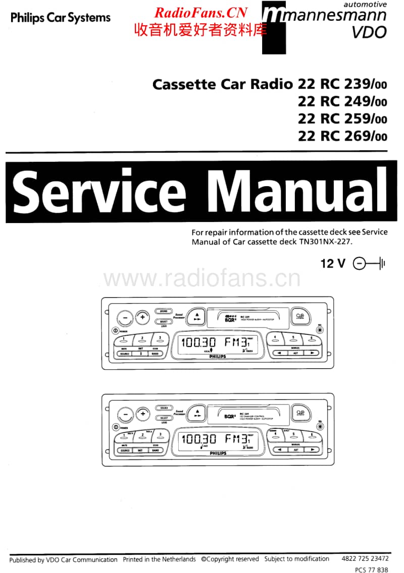 Philips-22-RC-269-Service-Manual电路原理图.pdf_第1页