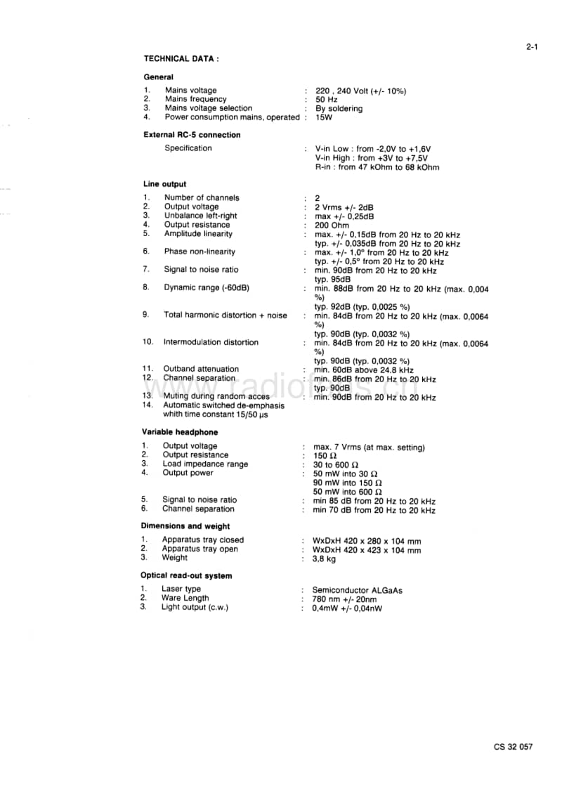 Philips-CD-605-Service-Manual电路原理图.pdf_第3页