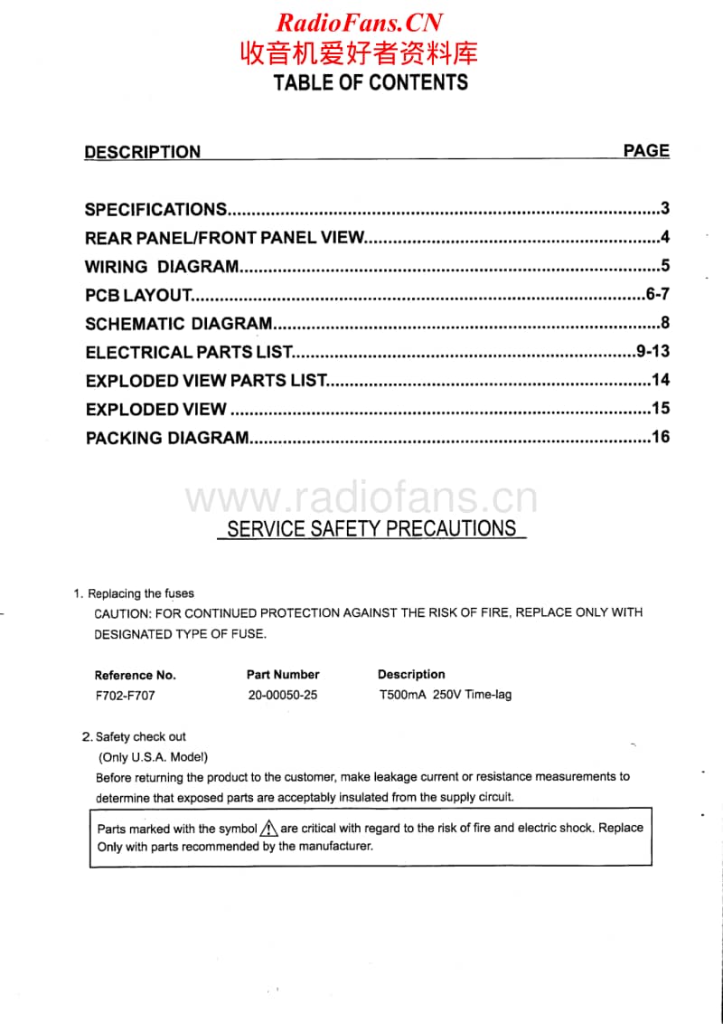 Nad-C-160-Service-Manual电路原理图.pdf_第2页