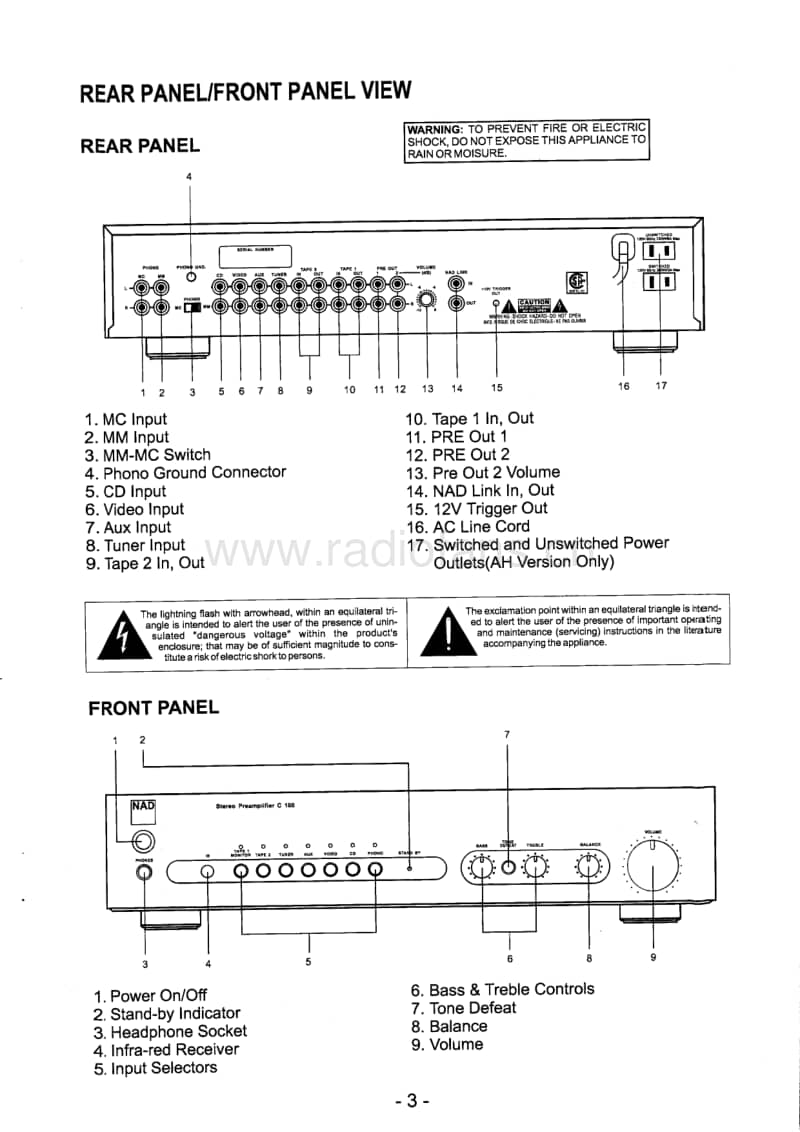 Nad-C-160-Service-Manual电路原理图.pdf_第3页