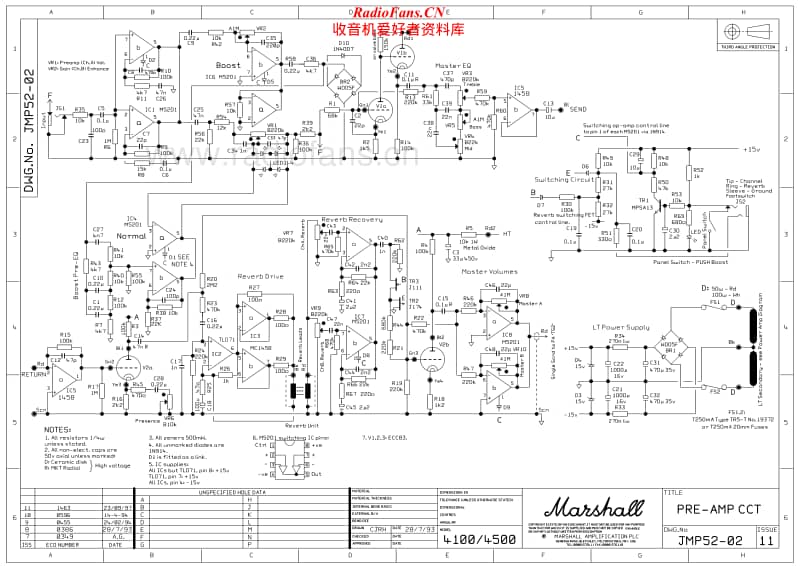 Marshall-4100-4500-Schematic电路原理图.pdf_第1页