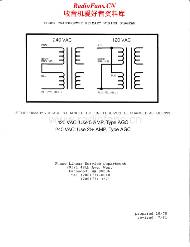 Phase-Linear-200-S2-Service-Manual电路原理图.pdf_第2页