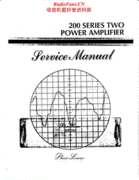 Phase-Linear-200-S2-Service-Manual电路原理图.pdf