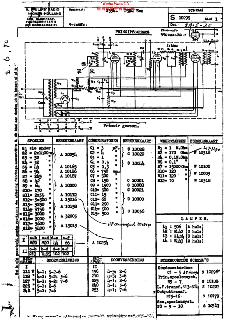 Philips-2534-Schematic电路原理图.pdf_第2页