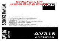Nad-AV-316-Service-Manual电路原理图.pdf