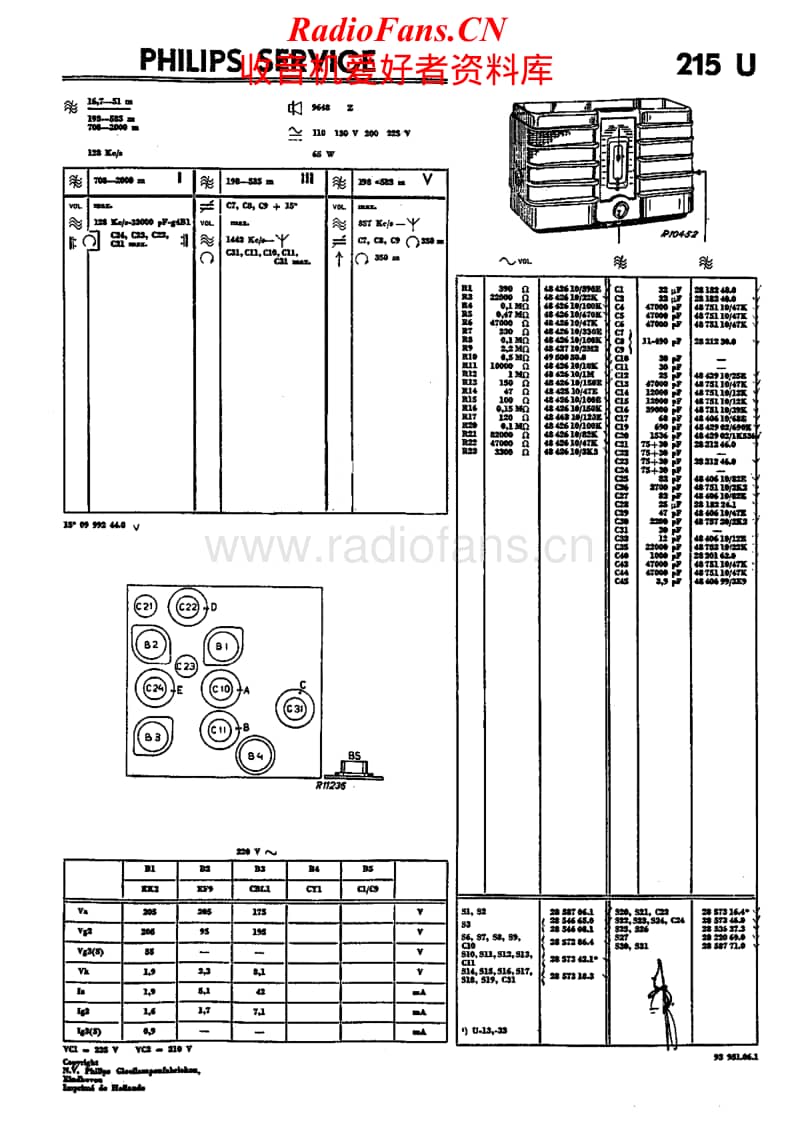 Philips-215-U-Service-Manual电路原理图.pdf_第1页