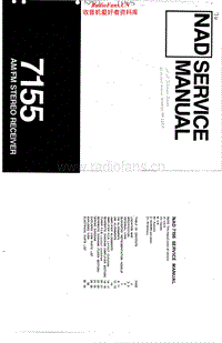 Nad-7155-Service-Manual电路原理图.pdf