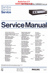 Philips-22-RH-551-Service-Manual电路原理图.pdf