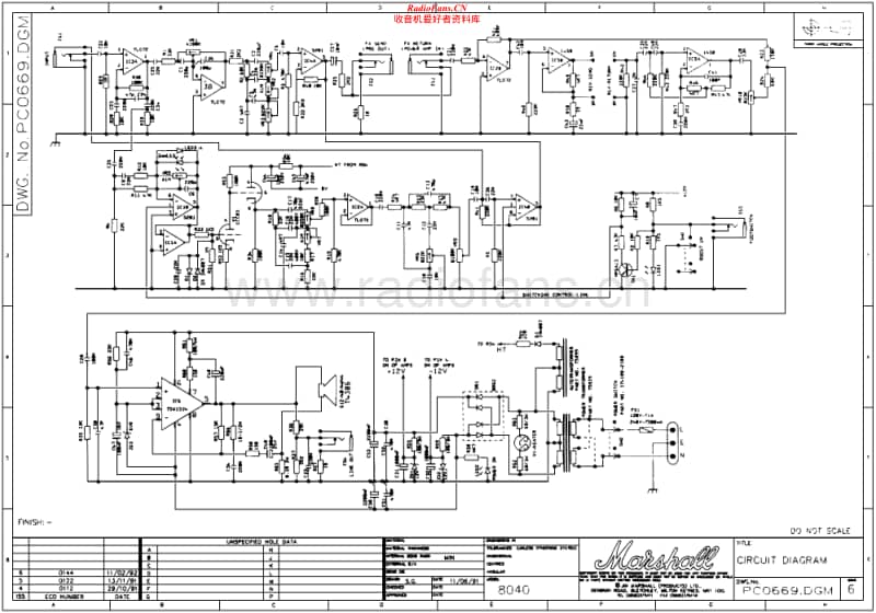 Marshall-8040-Schematic电路原理图.pdf_第1页