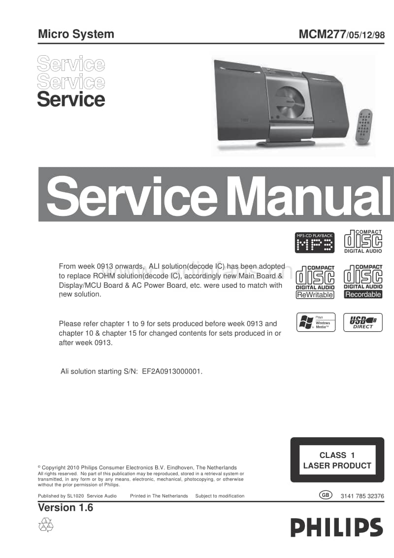 Philips-MCM-277-Service-Manual电路原理图.pdf_第1页