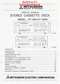Mitsubishi-DT-4550-service-manual电路原理图.pdf