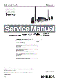 Philips-HTS-3345-Service-Manual电路原理图.pdf