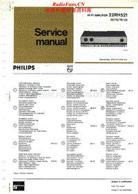 Philips-22-RH-521-Service-Manual电路原理图.pdf