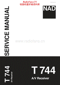 Nad-T-744-Service-Manual电路原理图.pdf