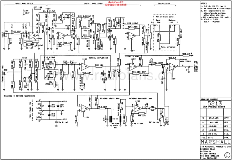 Marshall-5213-ChA-Preamp-Schematic电路原理图.pdf_第1页