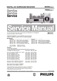 Philips-MX-999-Service-Manual电路原理图.pdf