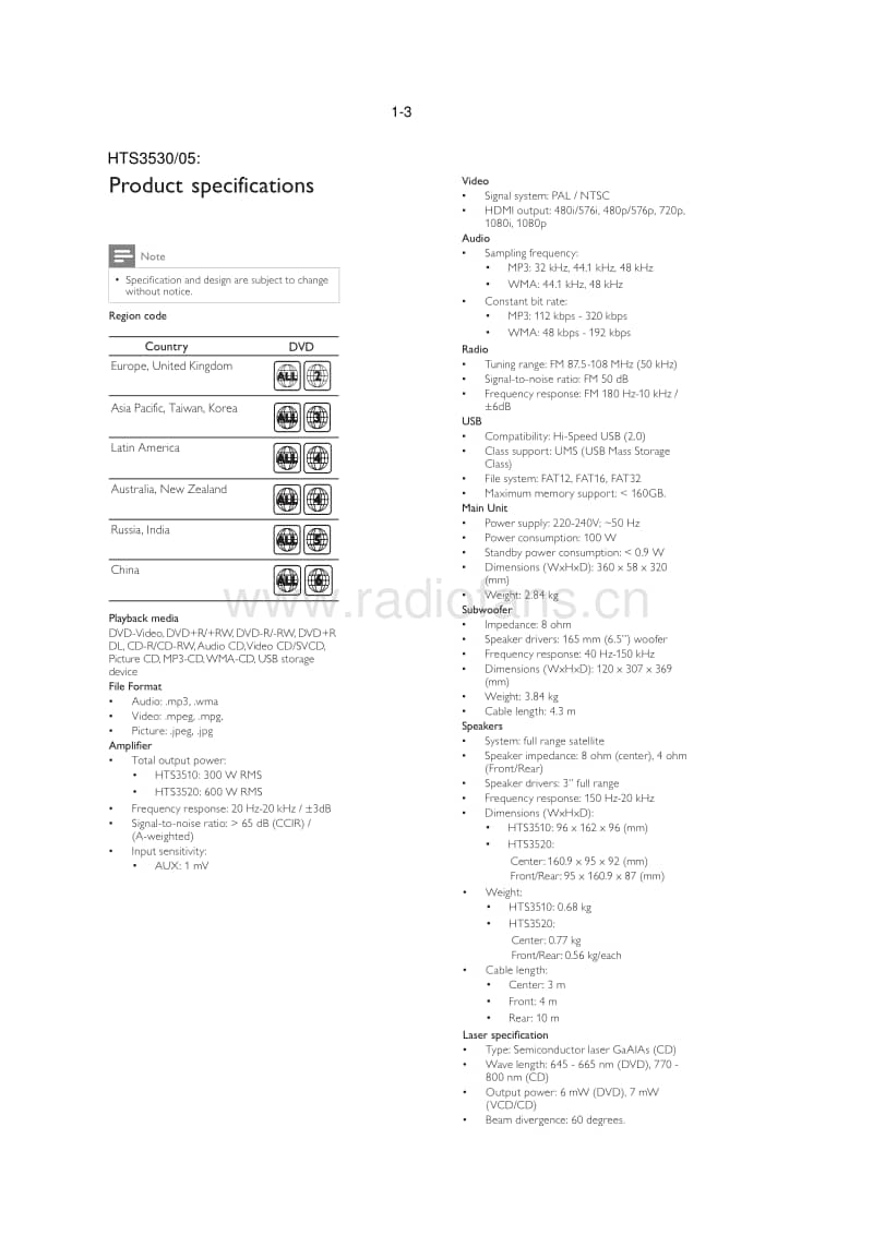 Philips-HTS-3530-Service-Manual电路原理图.pdf_第3页