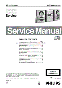 Philips-MC-500-Service-Manual电路原理图.pdf