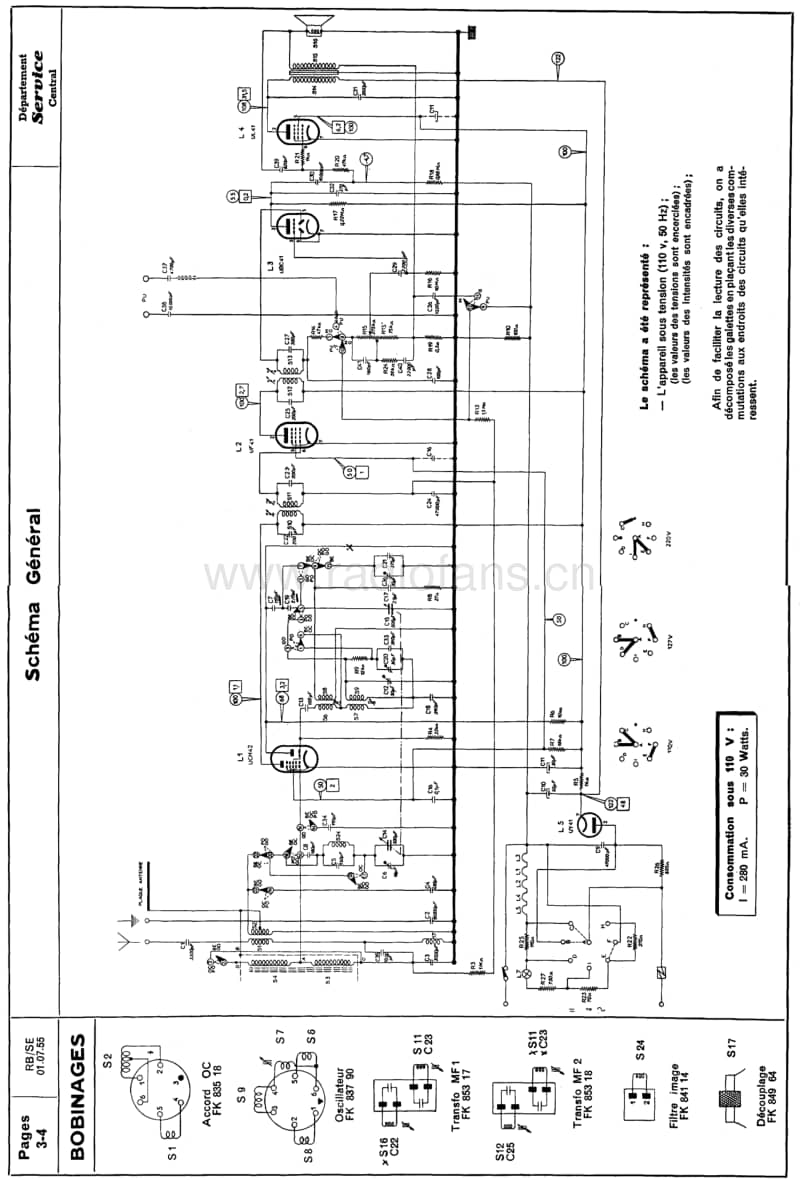 Philips-BF-251-U-Schematic电路原理图.pdf_第1页
