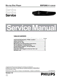 Philips-BDP-2900-Service-Manual电路原理图.pdf