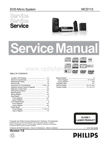 Philips-MCD-113-Service-Manual电路原理图.pdf