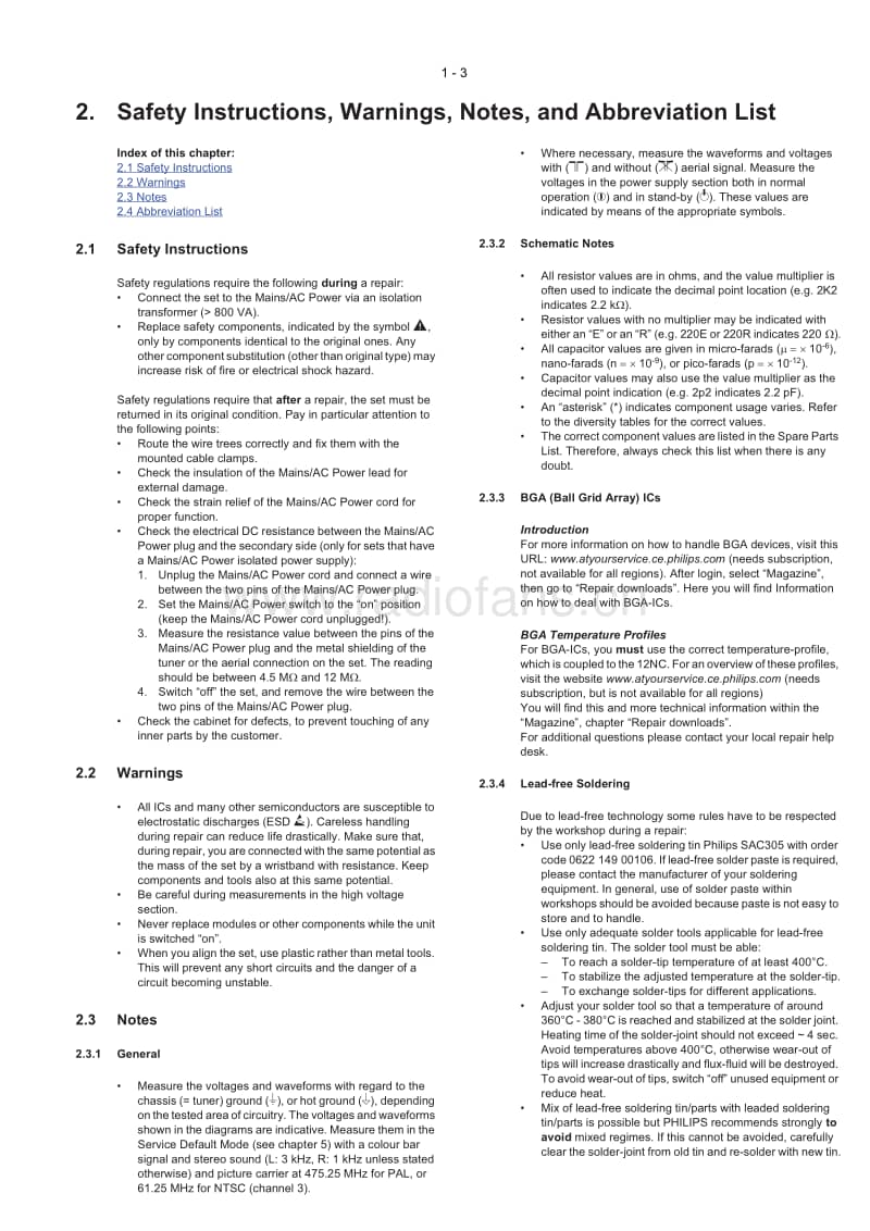 Philips-FWP-3100-Service-Manual电路原理图.pdf_第3页