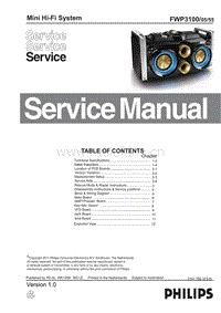 Philips-FWP-3100-Service-Manual电路原理图.pdf