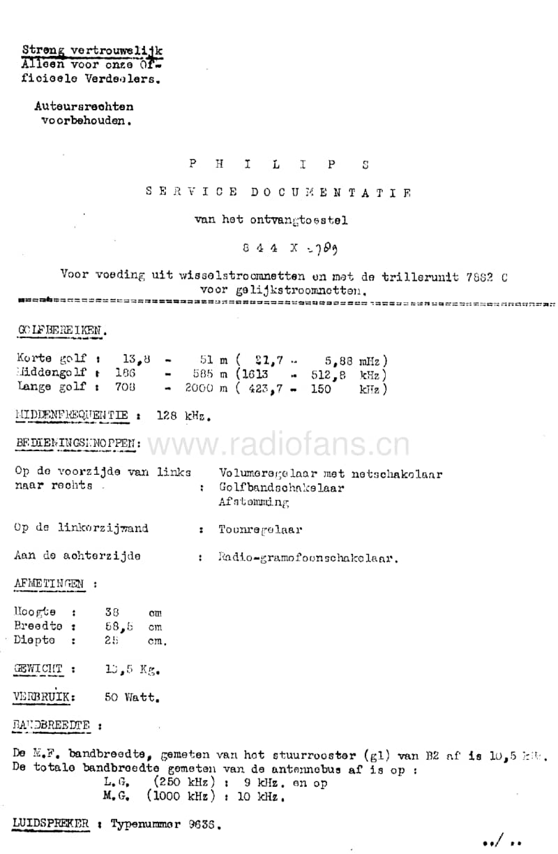 Philips-844-X-Service-Manual电路原理图.pdf_第3页