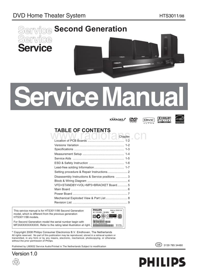 Philips-HTS-3011-Mk2-Service-Manual电路原理图.pdf_第1页