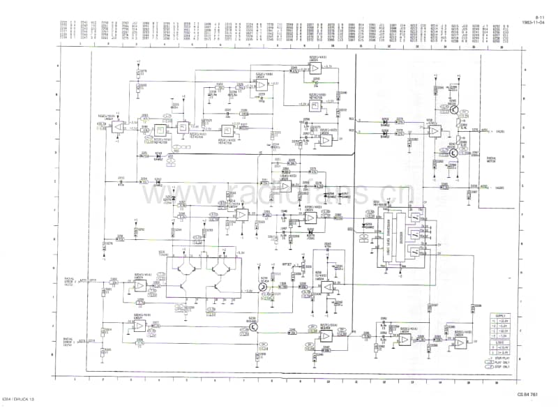 Philips-CD-100-Schematic电路原理图.pdf_第1页
