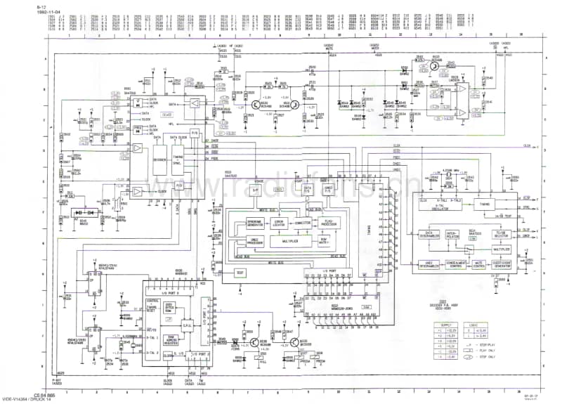 Philips-CD-100-Schematic电路原理图.pdf_第2页