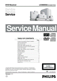Philips-LX-3900-SA-Service-Manual电路原理图.pdf