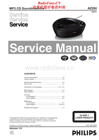 Philips-AZ-204-Service-Manual电路原理图.pdf