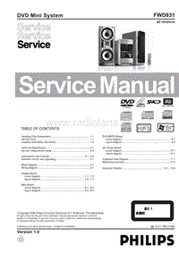 Philips-FWD-831-Service-Manual电路原理图.pdf