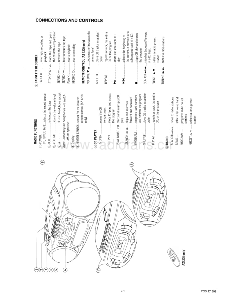 Philips-AZ-1203-Service-Manual电路原理图.pdf_第3页