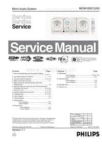 Philips-MCM-1050-Service-Manual电路原理图.pdf