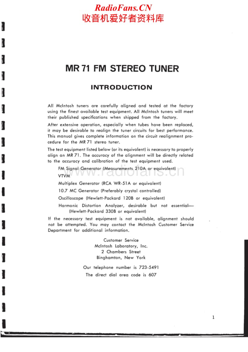 McIntosh-MR-71-Service-Manual电路原理图.pdf_第2页