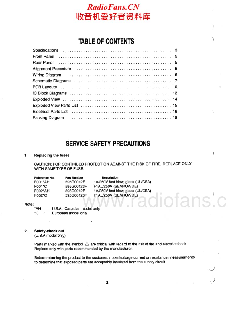 Nad-910-Service-Manual电路原理图.pdf_第2页