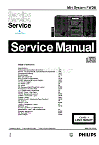 Philips-FW-26-Service-Manual电路原理图.pdf