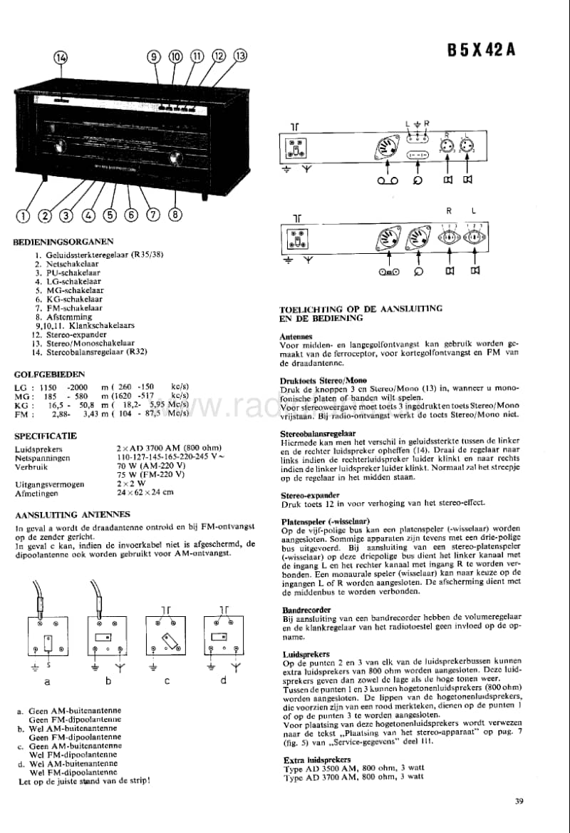 Philips-B-5-X-42-A-Service-Manual电路原理图.pdf_第1页