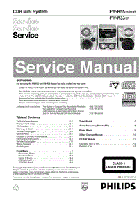 Philips-FWR-33-FW-55-Service-Manual电路原理图.pdf