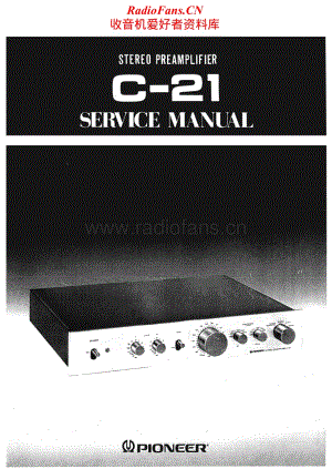 Pioneer-C-21-Service-Manual电路原理图.pdf