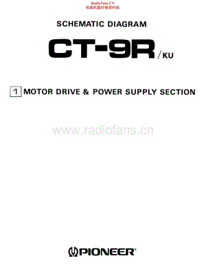 Pioneer-CT-9-R-Schematic电路原理图.pdf