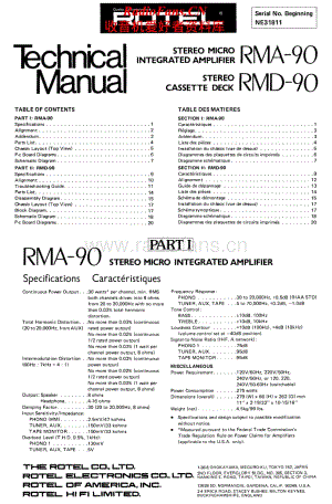 Rotel-RMD-90-Service-Manual电路原理图.pdf